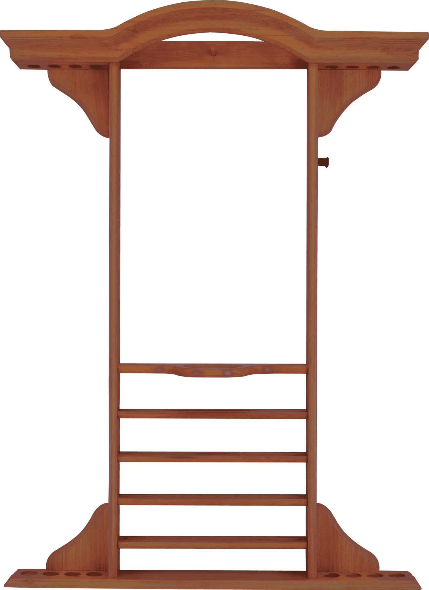 WR8 8 Pool Cue Wall Rack - Pool Shark Supply Pool Shark Supply