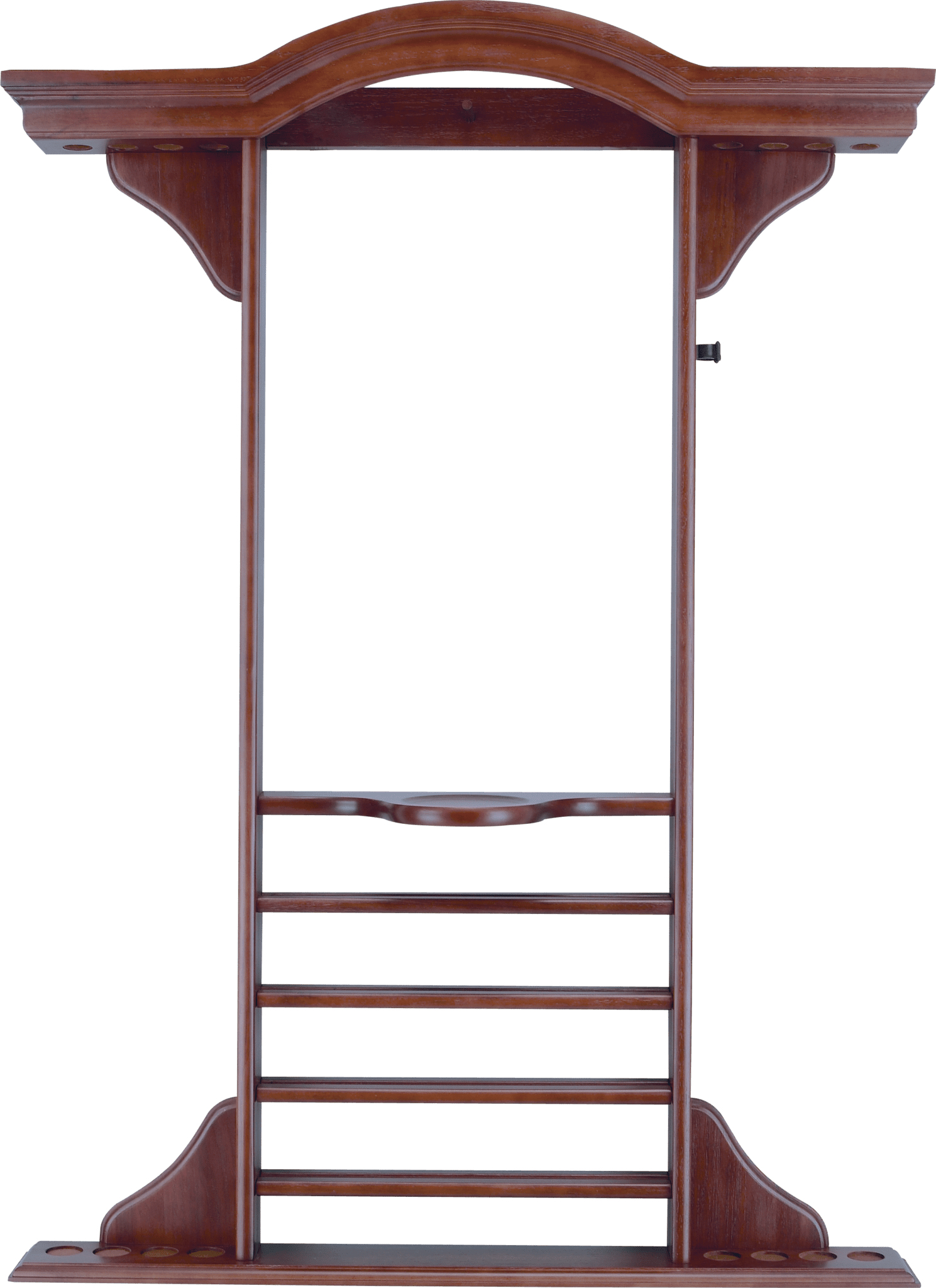 WR8 8 Pool Cue Wall Rack - Pool Shark Supply