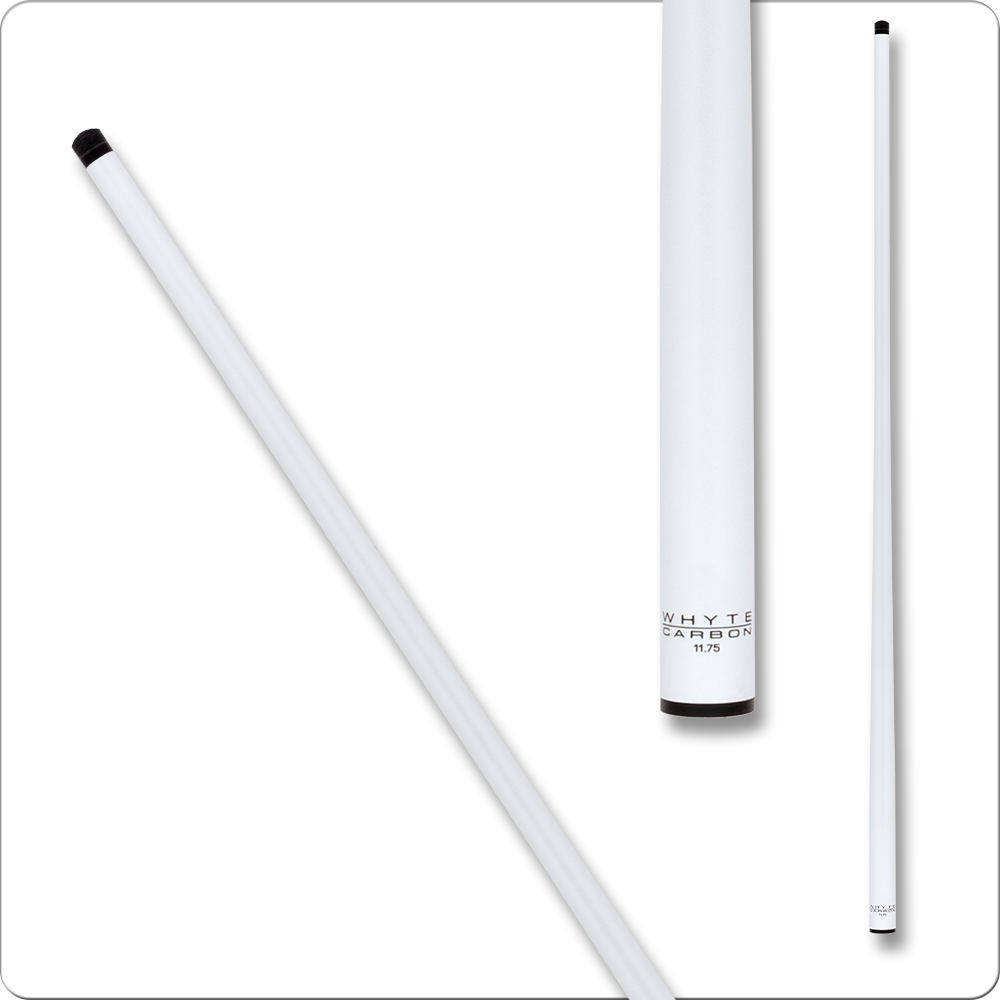 Whyte Carbon WCFP Carbon Fiber Shaft - Pearl White - 11.75mm (Various pins available) - Pool Shark Supply