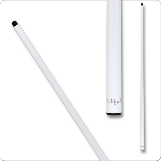 Whyte Carbon WCFP Carbon Fiber Shaft - Pearl White - 11.75mm (Various pins available) - Pool Shark Supply