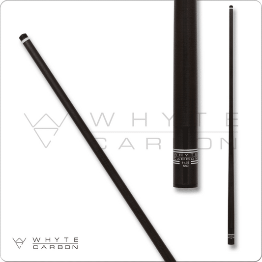 Whyte Carbon WCFR Carbon Fiber Shaft - Raw Carbon - 11.75mm (Various Pins available) - Pool Shark Supply