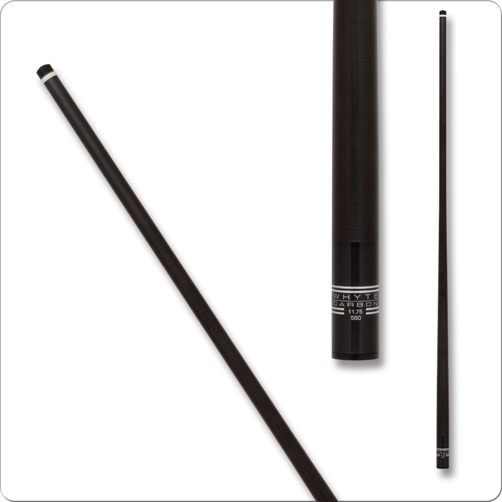 Whyte Carbon WCFR Carbon Fiber Shaft - Raw Carbon - 11.75mm (Various Pins available) - Pool Shark Supply