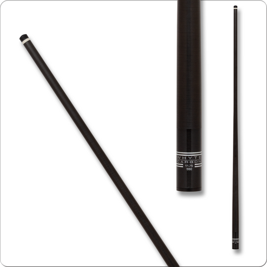 Whyte Carbon WCFR Carbon Fiber Shaft - Raw Carbon - 11.75mm (Various Pins available) - Pool Shark Supply