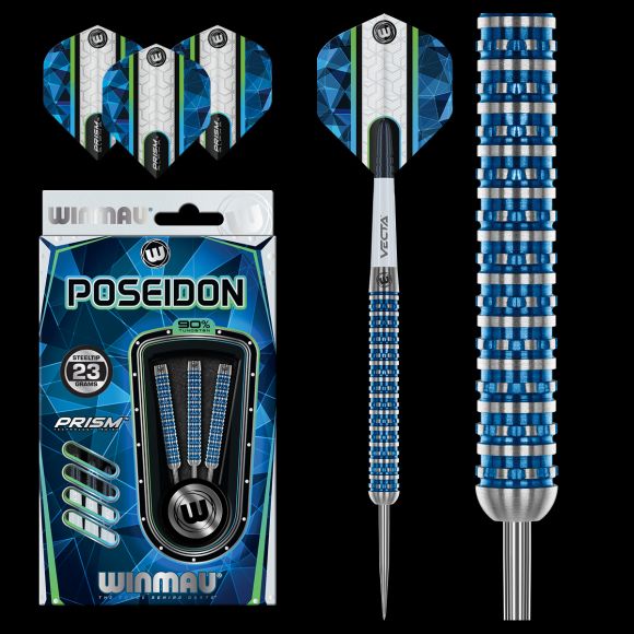 Winamu Poseidon Steel Tip Darts - Pool Shark Supply Pool Shark Supply