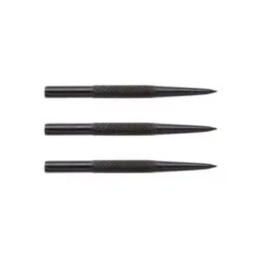 Winmau Black Knurled Dart Points - Pool Shark Supply