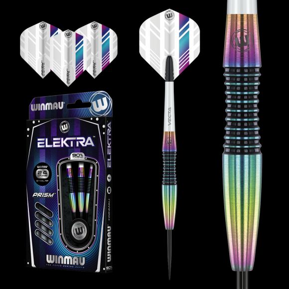 Winmau Elektra Steel Tip Darts Set - Pool Shark Supply Pool Shark Supply