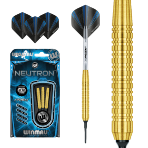 Winmau Neutron Brass Darts 18g B/W 20g F/W - Pool Shark Supply