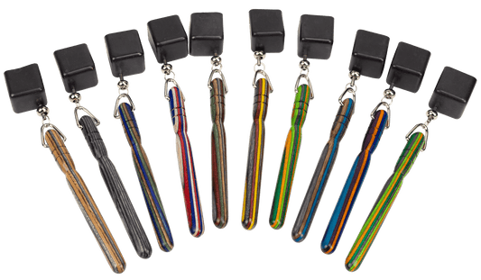 Wooden QCWCVP Chalker Set - 10pc - Pool Shark Supply