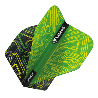 Yin Yang Dart Flights - Pool Shark Supply