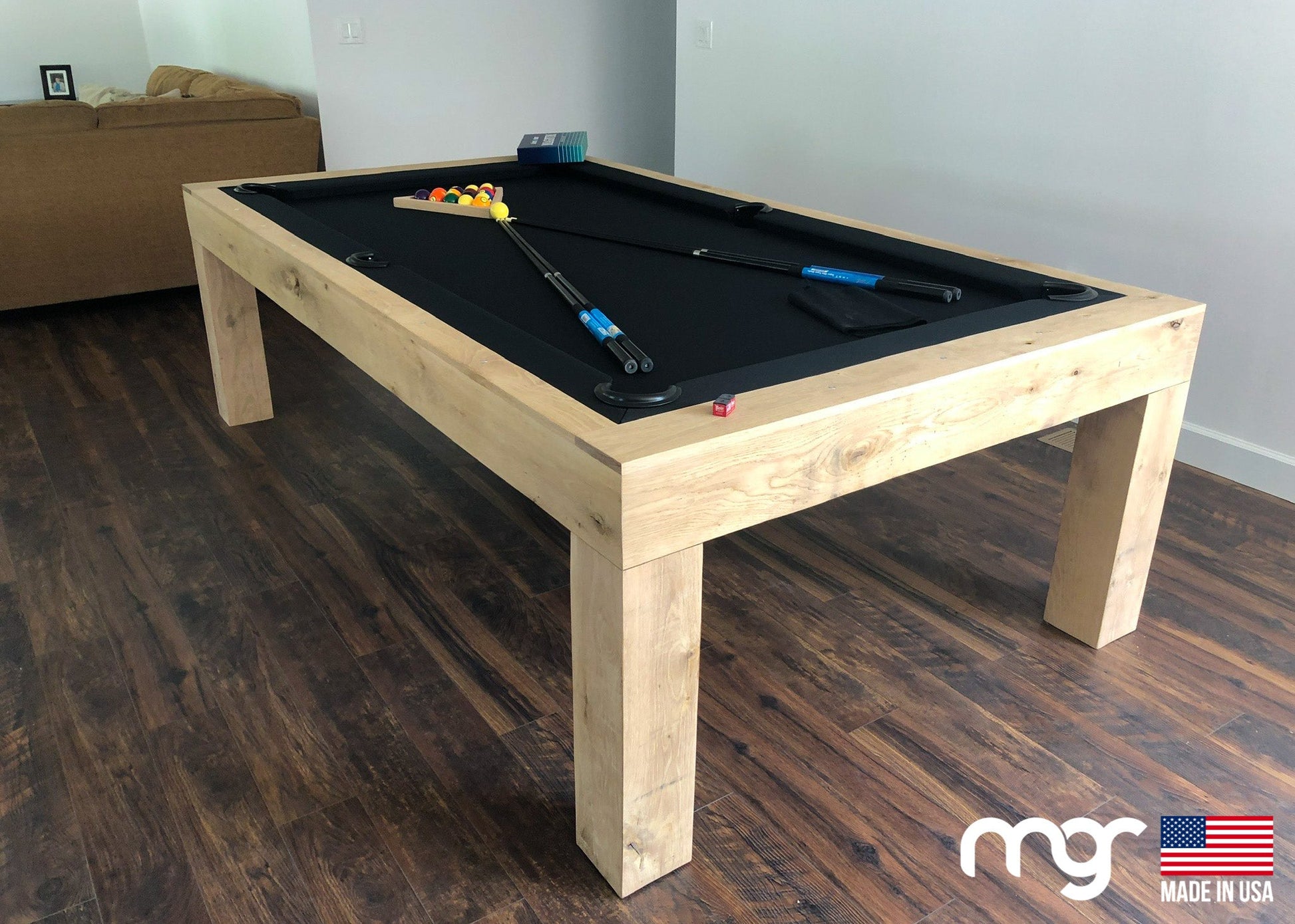 Modern X7 Rustic White Oak with Natural Finish - Pool Shark Supply