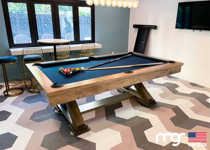 Monala Maple Wood with Chestnut Finish - Pool Shark Supply